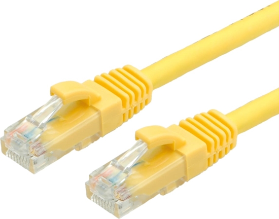 Picture of Value UTP Patch Cord Cat.6A (Class EA), yellow, 0.3 m