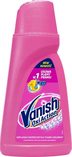 Picture of Vanish Oxi Action odplamiacz do tkanin w pynie 1L