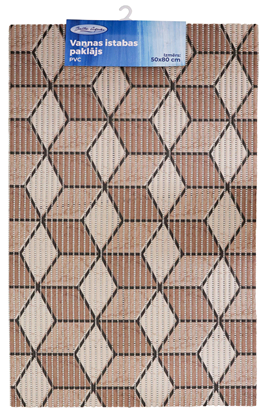 Изображение Vannas istabas paklājs 50x80cm, PVC