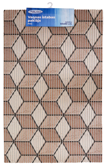 Изображение Vannas istabas paklājs 50x80cm, PVC
