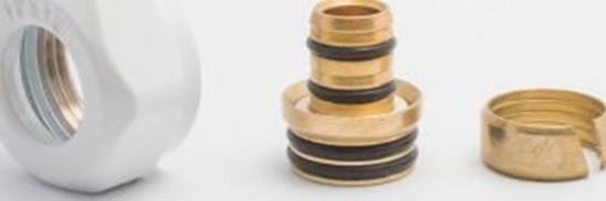 Picture of Varioterm Adapter zaciskowy GW3/4" x 16x2 biay do zaworów TWINS (VRZZ16X206)