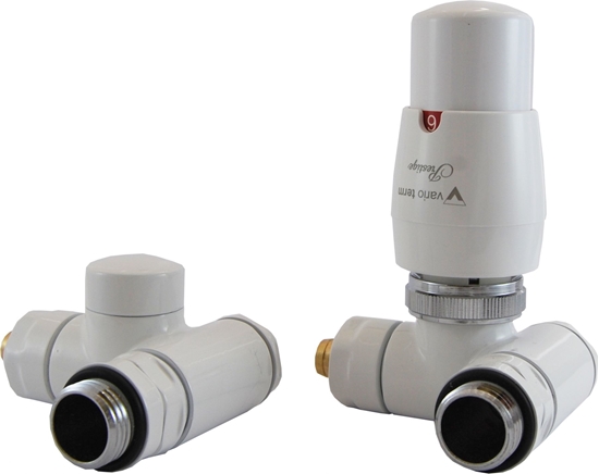 Picture of Varioterm Zestaw grzejnikowy Integra prawy biay (IGS0206CFK/P)