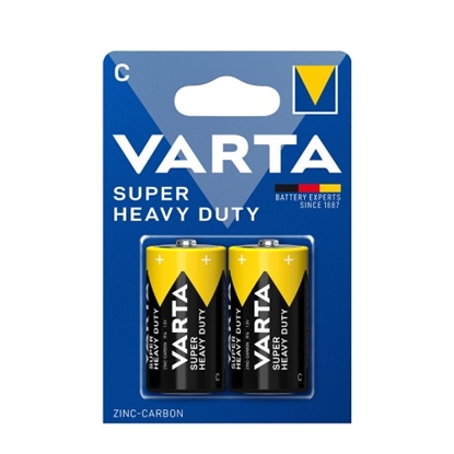 Attēls no VARTA Superlife Zinc Heavy Duty Battery C (1,5V) B2 | Price for 2 pcs