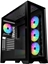 Изображение VeinX case GL29AL-BK, ATX, Prhledná bonice, 4x 120mm ARGB Fan, ARGB Hub, erná