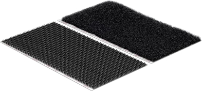 Attēls no Velcro ® Klettstreifen Extra Stark Selbstklebend, Haken & Flausch 50mm x 100mm x 2 sets Schwarz