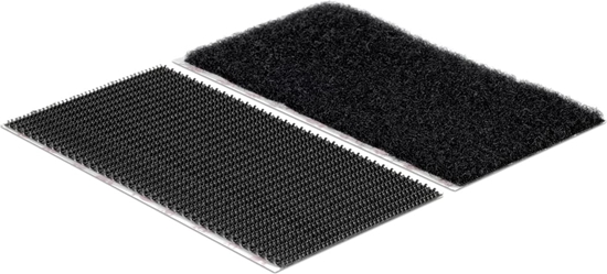 Picture of Velcro ® Klettstreifen Extra Stark Selbstklebend, Haken & Flausch 50mm x 100mm x 2 sets Schwarz