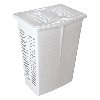 Picture of Veļas grozs 42L Zebra balts