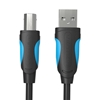 Изображение Vention Printer Cable USB 2.0 A to USB-B Vention VAS-A16-B200 2m Black