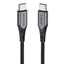 Picture of Vention USB-C to USB-C 100W Vention TAHHD 5A 0.5m USB 3.1 Gen2 4K cable (gray)