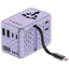 Attēls no Verbatim Travel Adapter EU/UK/US GaN 2xUSB-C/2xUSB-A/1xUSB-C PD 100W purple 30193