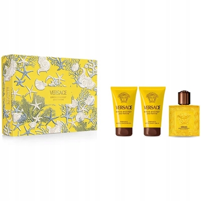 Picture of Versace Eros Energy Giftset rinkinys vyrams (EDP, 50 ml + duo el, 50 ml + balzamas po skutimosi, 50 ml)