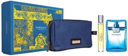 Picture of Versace Zestaw Man Eau Fraiche EDT spray 100ml + miniatura spray EDT 10ml + kosmetyczka