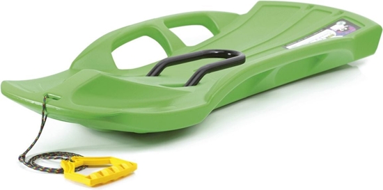 Picture of Victoria Sport Sanki plastikowe Snow Train Control z hamulcami zielone