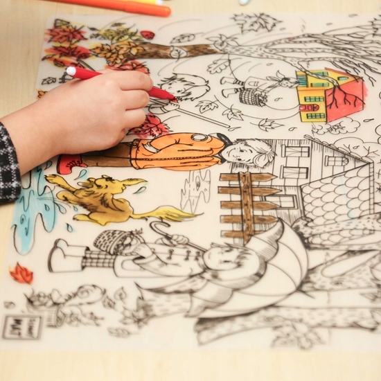 Picture of vidaXL Mata biaa Jesie Funny Mat STRIGO