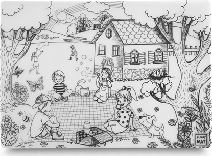 Picture of vidaXL Mata biaa Wiosna Funny Mat STRIGO