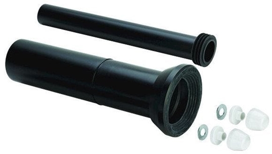 Изображение Viega Tilslutningssæt DN90 x 400 Kunststof / sort