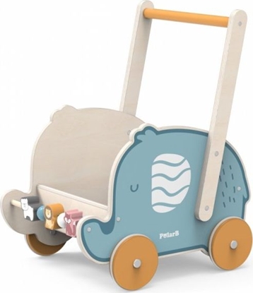 Attēls no Viga Toys Viga PolarB Drewniany Wózek 2w1 Pchacz Sonik