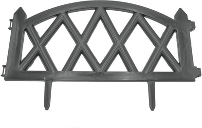 Attēls no Vilde Potek ogrodowy palisada obrzee grafitowy 49x30 cm