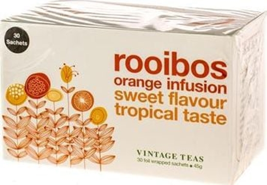 Picture of Vintage Teas Herbata zioowa Rooibos Orange Infusion 30 torebek