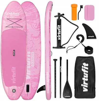 Picture of VIRTUFIT DESKA SUP OCEAN 275 Z AKCESORIAMI RÓOWY