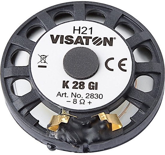 Picture of Visaton K 28 GI 1.1 tommer 2.8 cm miniaturehøjttalere 0.5 W 8 Ohm