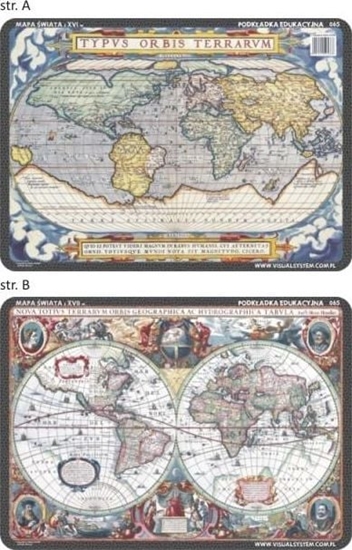 Picture of Visual System Podkadka edu. 065 - Mapy wiata z XVI i XVIIw.