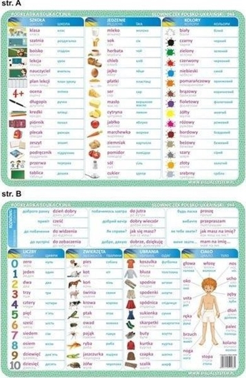 Picture of Visual System Podkadka edu. 066 - ilustrowany sowniczek pol-uk