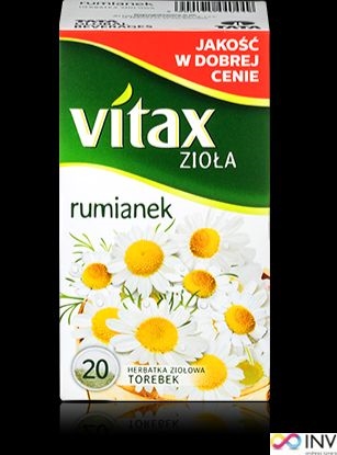 Attēls no Vitax HERBATA VITAX ZIOA RUMIANEK 20 TOREBEK 6631751