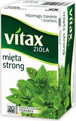 Attēls no Vitax Herbata zioowa - mita strong 20 torebek