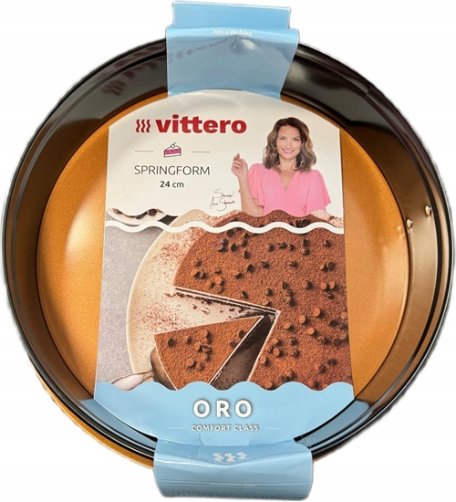 Picture of Vittero Oro Tortownica okrga 24x6,8cm