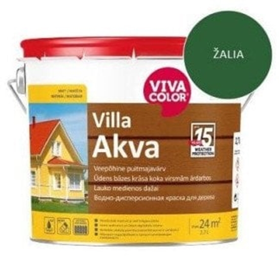 Picture of VivaColor PAINT FACADE VILLA AKVA GREEN 335X 2.7L