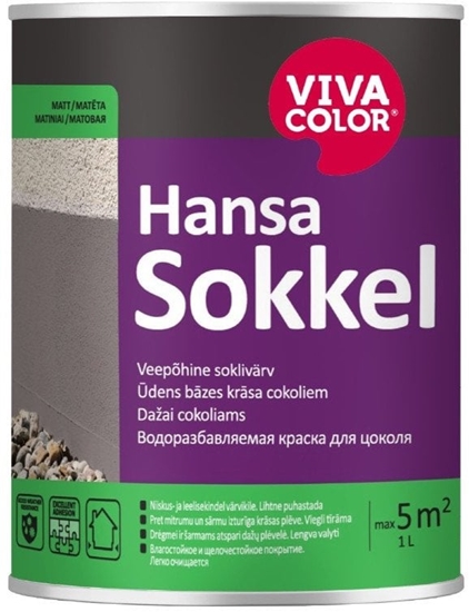 Picture of VivaColor PAINT FOR SOCLE HANSA SOKKEL 0,9L C