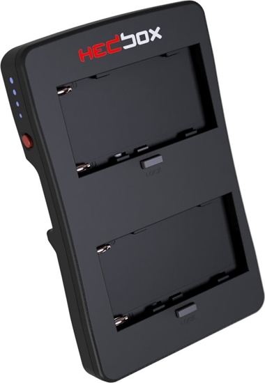 Изображение V-lock Battery adapter Plate use 2X Sony NP-F to make 14.4V V-Lock Battery, D-Tap Out