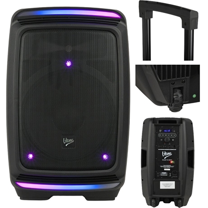 Picture of V-TONE OrionX 14 ACCU kolumna aktywna akumulatorowa czarna Bluetooth TWS USB AUX FM DSP