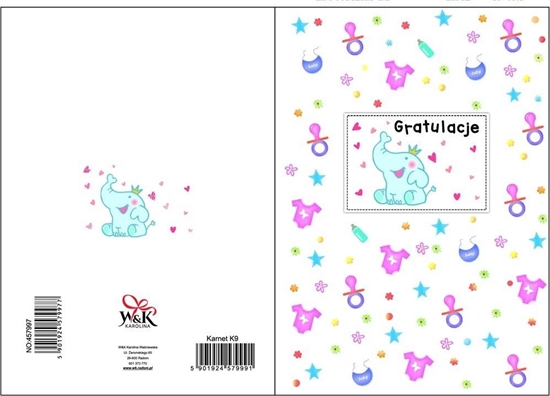 Изображение W&K Kartka okolicznociowa NO:457997