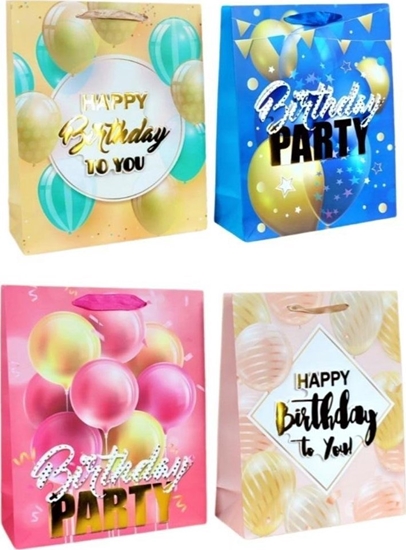 Picture of W&K Torebka upominkowa 3D brokat JYWK071 S