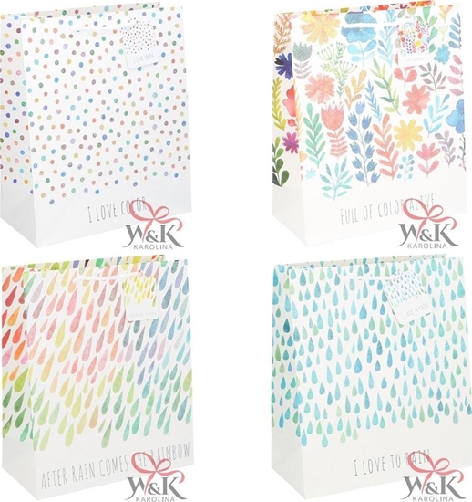 Изображение W&K Torebka upominkowa KR 2268 M brokat