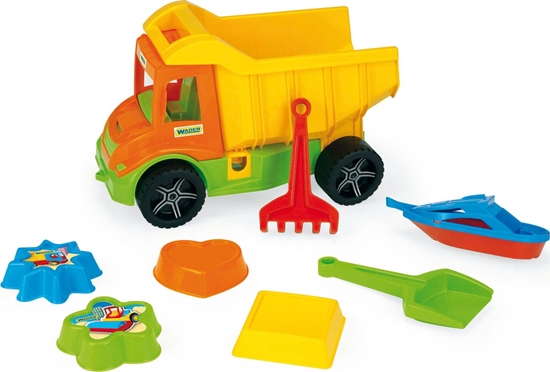Изображение Wader MULTI TRUCK WYWROTKA Z ZESTAWEM DO PIASKU 70300