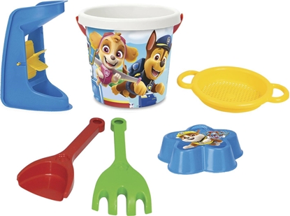 Изображение Wader Paw Patrol Kpl. do piasku 6 el. wiadro 1l.