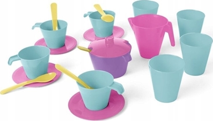 Picture of Wader Zestaw naczy 20 elementów Róowy