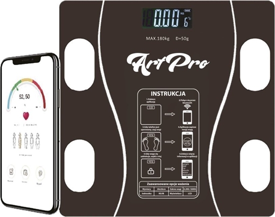 Picture of Waga azienkowa ExtraLink EXTRALINK HOME INTELIGENTA WAGA AZIENKOWA BLUETOOTH