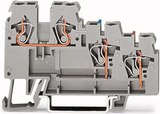 Picture of Wago Zczka szynowa 3-przewodowa do czujnikow szara (270-560)