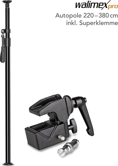 Picture of Walimex walimex pro Autopole 220-380cm incl. Superclamp