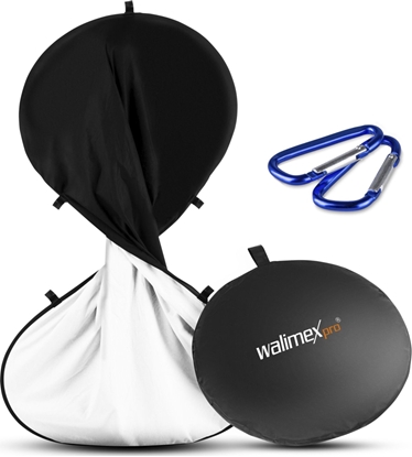 Picture of Walimex walimex pro Foldable Background 150x200cm black/white PE