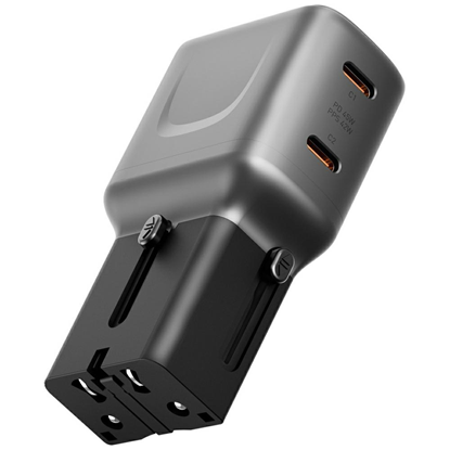 Picture of Wall charger Energea TravelGo Adapter 45 2xUSB-C 4