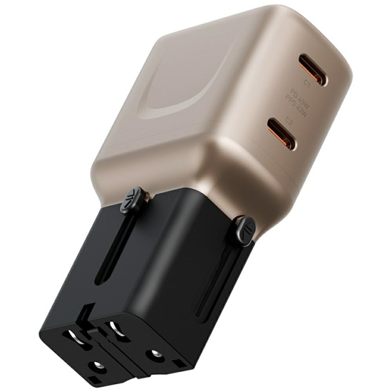 Picture of Wall charger Energea TravelGo Adapter 45 2xUSB-C 4