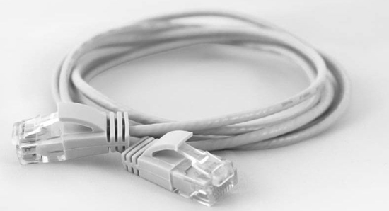 Picture of Wantec Wantec wW Patch Cable CAT6A rand 2.8mm UTP white 1.50m - Network- Patch Cable - 1,5 m - Cat6a - U/UTP (UTP) - RJ- 45 - RJ- 45 - white (7230)