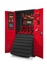Изображение Warsztatowo-narzdziowa szafa metalowa DAREK, 920 x 1850 x 500 mm, antracytowo-czerwona