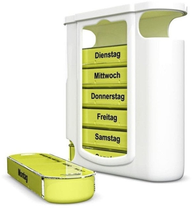 Picture of Weinberger Pillenbox-Wochendose coloriert