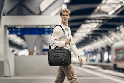 Picture of WENGER Cosmic Brief 35,56cm 14Zoll - 40,64cm 16Zoll Laptop Briefcase with Tablet Pocket Black